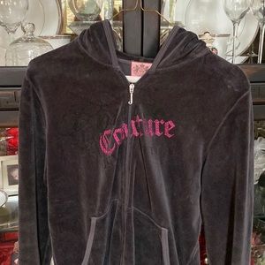 Juicy track suit zip up